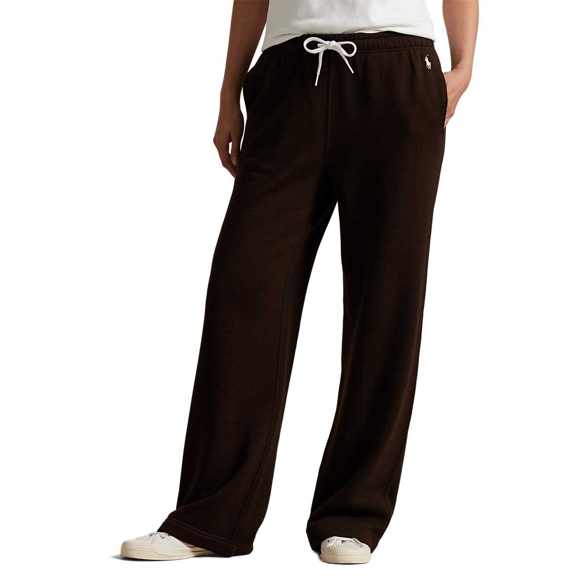Polo Ralph Lauren Drawstring Fleece Wide Leg Sweatpant
